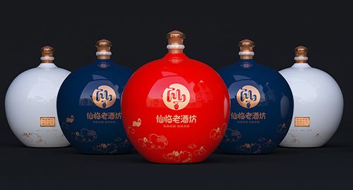 白酒包裝設(shè)計(jì)-仙臨老酒坊品牌升級(jí)